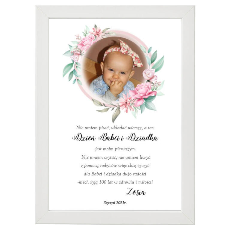 Plakat Dzień Babci i Dziadka 2