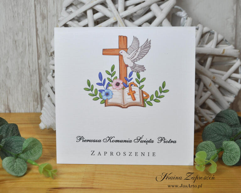 Zaproszenie na Komunię 3 (2)