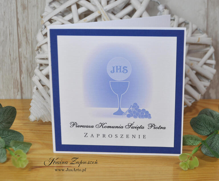 Zaproszenie na Komunię 9