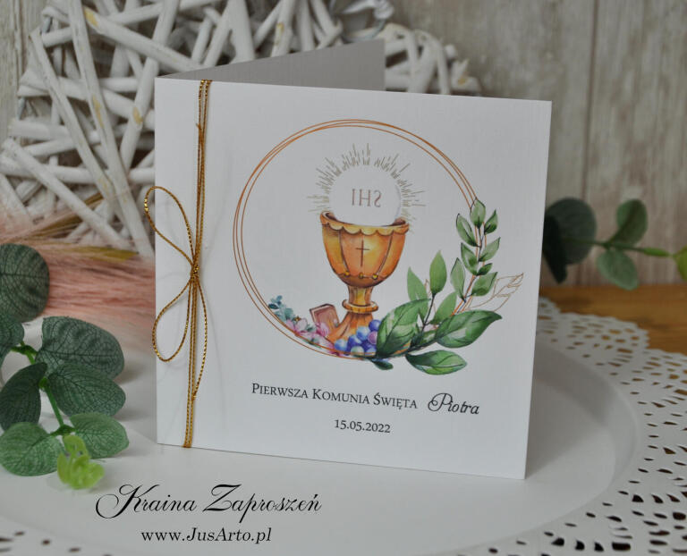 Zaproszenie na Komunię 20-1