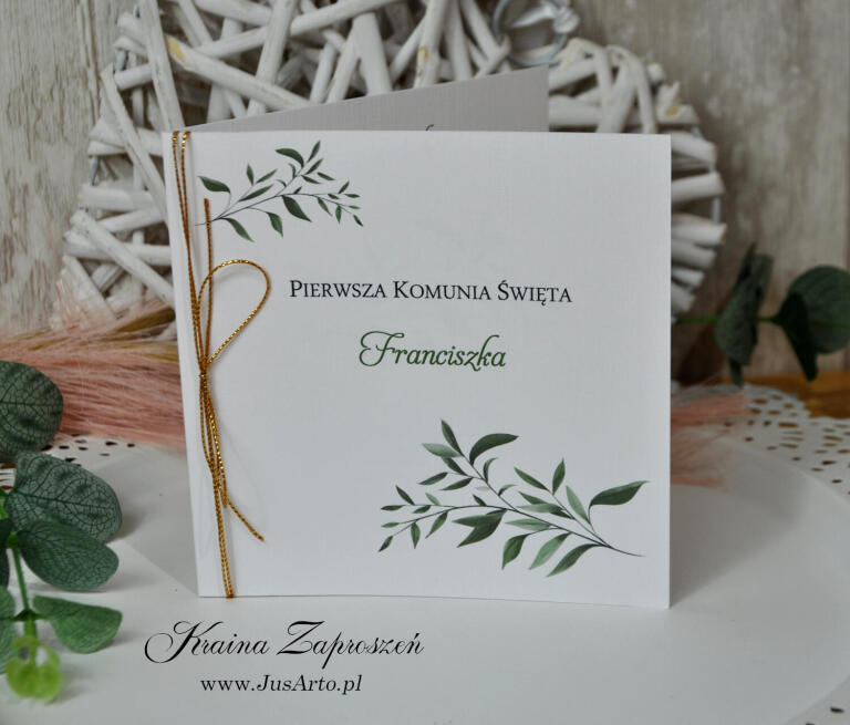 Zaproszenie na Komunię 23
