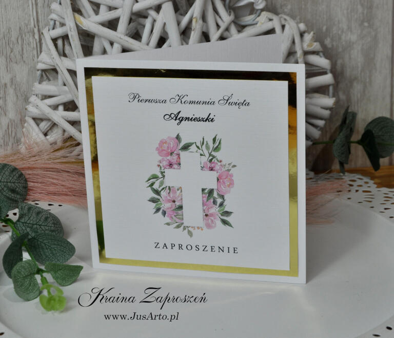 Zaproszenie na Komunię 25-2