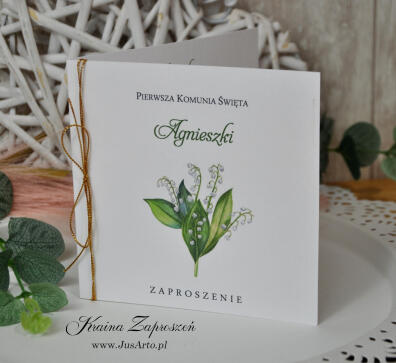 Zaproszenie na Komunię 26