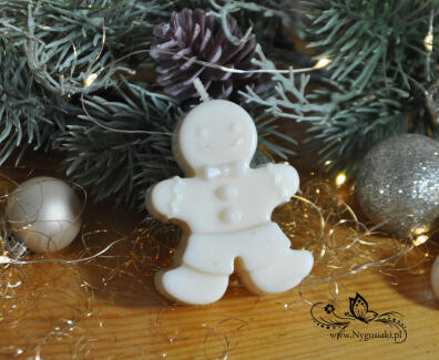 Świeca sojowa dekoracyjna Piernik