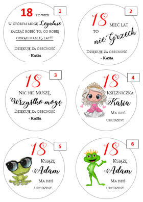 18 urodziny- Magnes